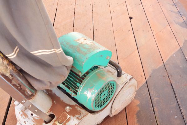Cedar Deck Sanding in Millsboro
