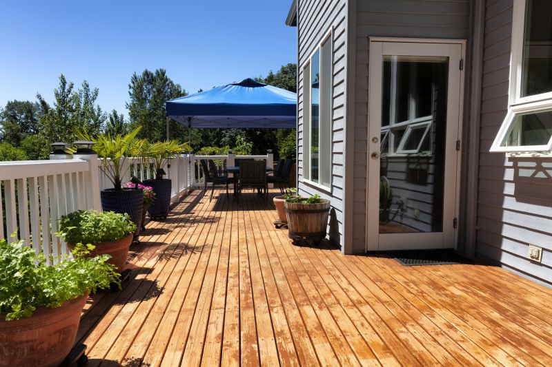 Decorated Deck Space